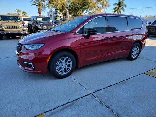 Red 2026 Chrysler Pacifica Select