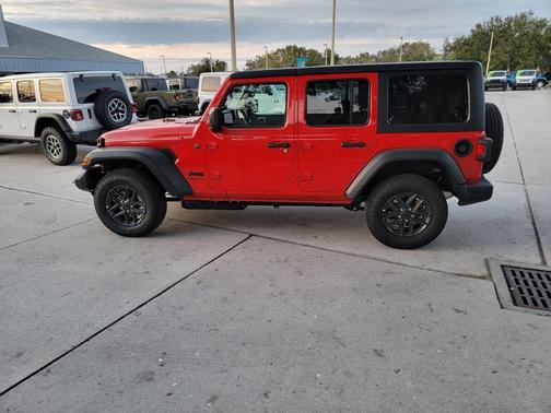 Firecracker Red Clearcoat 2026 Jeep Wrangler Sport