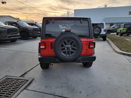 Firecracker Red Clearcoat 2026 Jeep Wrangler Sport