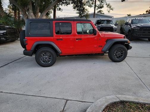 Firecracker Red Clearcoat 2026 Jeep Wrangler Sport