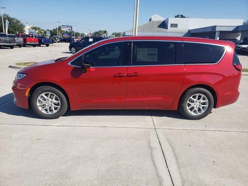 Red 2026 Chrysler Pacifica Select