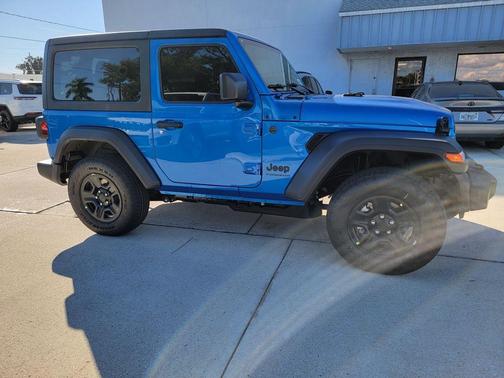 Hydro Blue Pearl 2026 Jeep Wrangler Sport