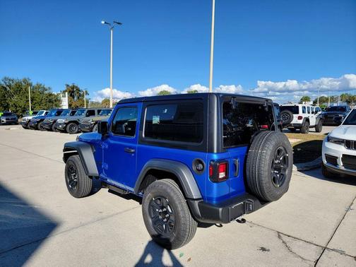 Hydro Blue Pearl 2026 Jeep Wrangler Sport