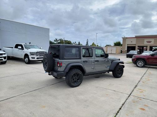 Sting Gray Clearcoat 2023 Jeep Wrangler 4xe Base