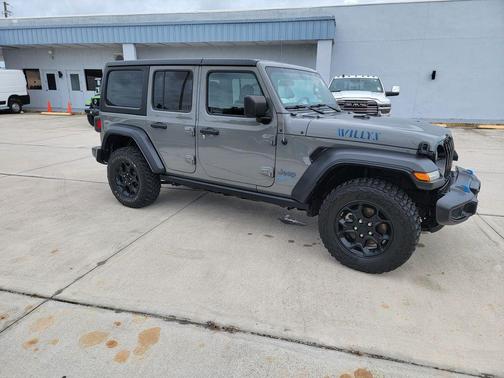 Sting Gray Clearcoat 2023 Jeep Wrangler 4xe Base