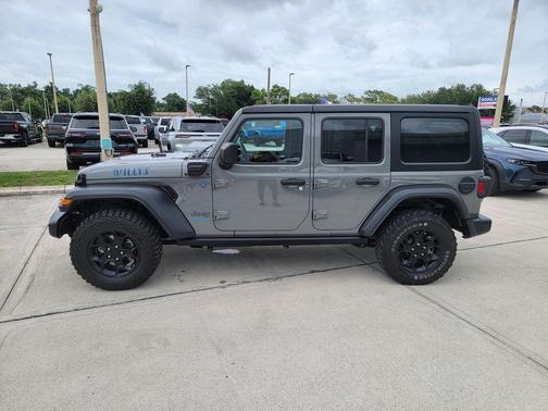 Sting Gray Clearcoat 2023 Jeep Wrangler 4xe Base