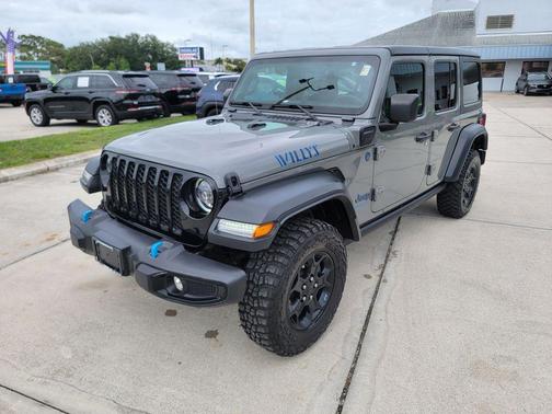 Sting Gray Clearcoat 2023 Jeep Wrangler 4xe Base