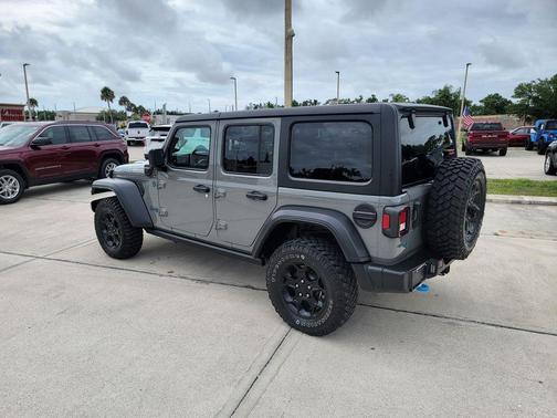 Sting Gray Clearcoat 2023 Jeep Wrangler 4xe Base