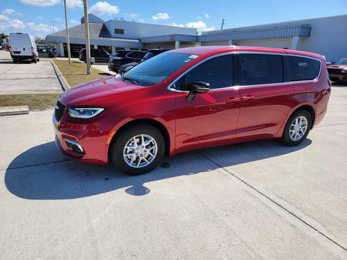 Red 2026 Chrysler Pacifica Select