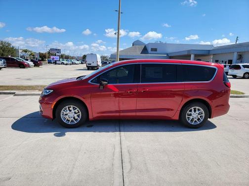 Red 2026 Chrysler Pacifica Select