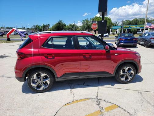 Red 2025 Hyundai VENUE SEL