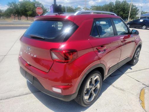 Red 2025 Hyundai VENUE SEL