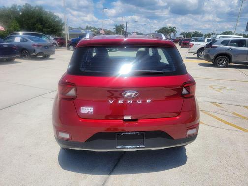 Red 2025 Hyundai VENUE SEL