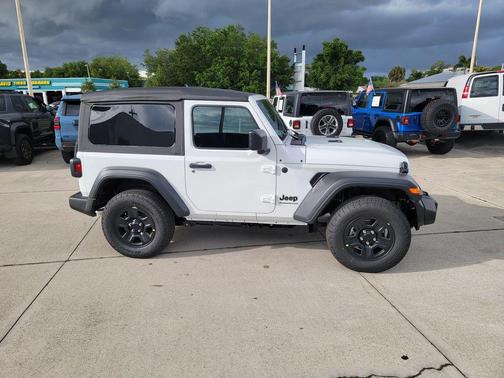 Bright White Clearcoat 2026 Jeep Wrangler Sport