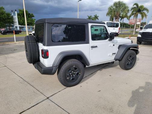 Bright White Clearcoat 2026 Jeep Wrangler Sport