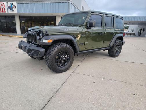 Sarge Green Clearcoat 2022 Jeep Wrangler Unlimited Sport
