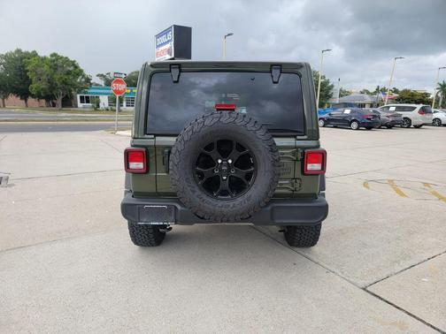 Sarge Green Clearcoat 2022 Jeep Wrangler Unlimited Sport