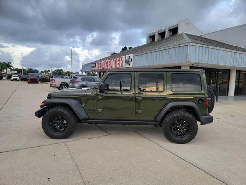 Sarge Green Clearcoat 2022 Jeep Wrangler Unlimited Sport