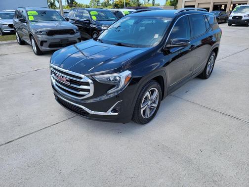 Ebony Twilight Metallic 2018 GMC Terrain SLT