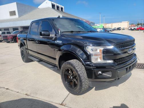 Shadow Black 2018 Ford F-150 Lariat