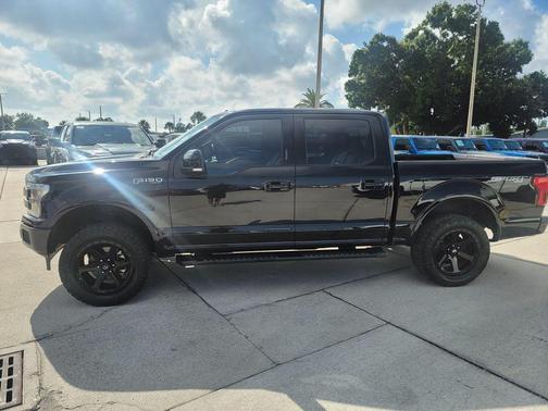Shadow Black 2018 Ford F-150 Lariat