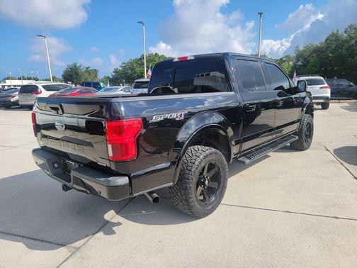 Shadow Black 2018 Ford F-150 Lariat