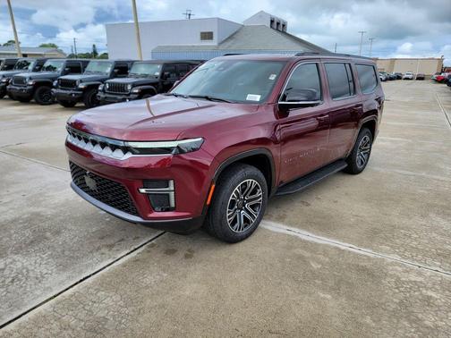 Velvet Red Pearlcoat 2026 Jeep Grand Wagoneer Base