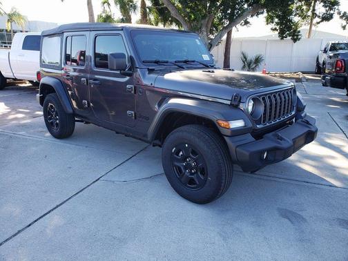 Granite Crystal Clearcoat Metallic 2026 Jeep Wrangler Sport