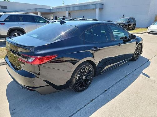 Midnight Black Metallic 2025 Toyota Camry SE
