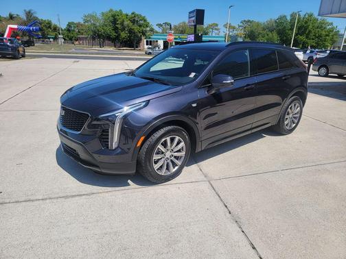 Galactic Gray Metallic 2023 Cadillac XT4 Sport