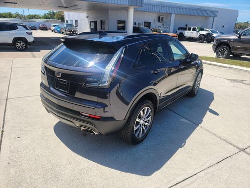 Galactic Gray Metallic 2023 Cadillac XT4 Sport