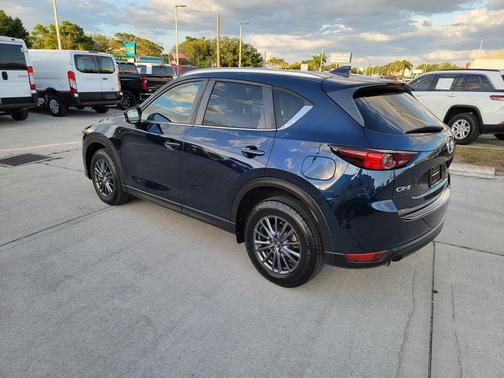 Deep Crystal Blue Mica 2021 Mazda CX-5 Touring