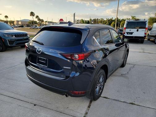 Deep Crystal Blue Mica 2021 Mazda CX-5 Touring