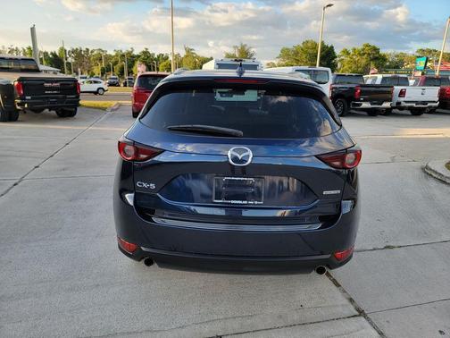 Deep Crystal Blue Mica 2021 Mazda CX-5 Touring