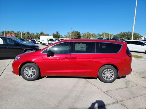 Red 2026 Chrysler Pacifica Select