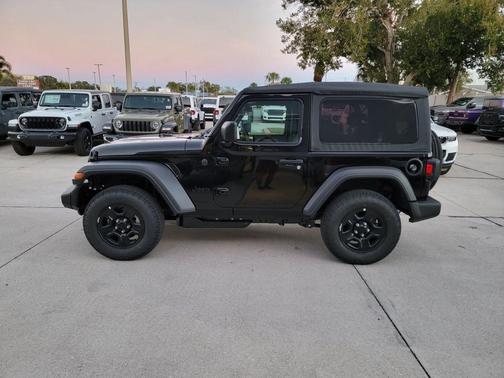 Black Clearcoat 2026 Jeep Wrangler Sport