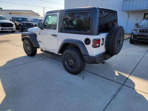 Bright White Clearcoat 2026 Jeep Wrangler Sport