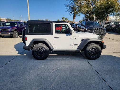 Bright White Clearcoat 2026 Jeep Wrangler Sport