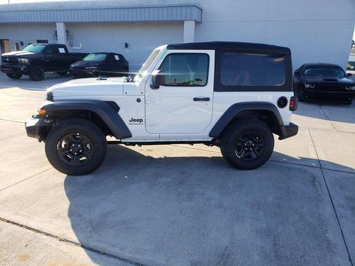 Bright White Clearcoat 2026 Jeep Wrangler Sport