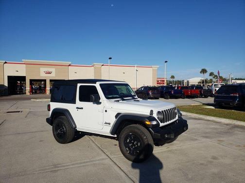 Bright White Clearcoat 2026 Jeep Wrangler Sport