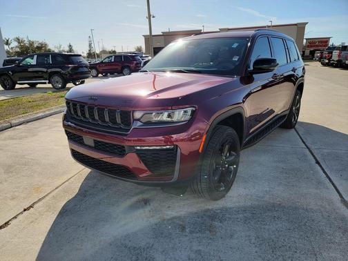Velvet Red Pearlcoat 2026 Jeep Grand Cherokee L Limited