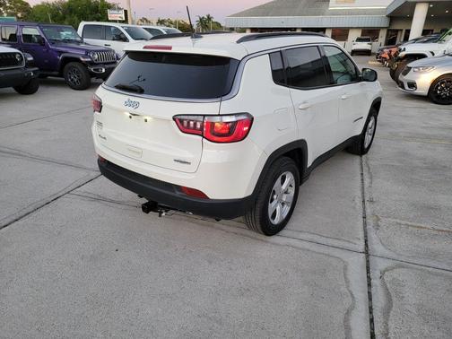 White Clearcoat 2020 Jeep Compass Latitude