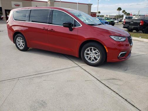 Red 2026 Chrysler Pacifica Select