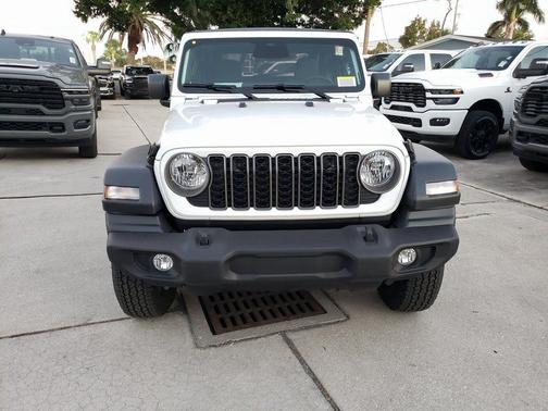 Bright White Clearcoat 2026 Jeep Wrangler Sport