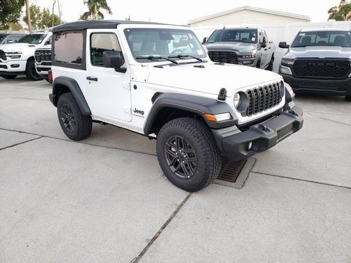 Bright White Clearcoat 2026 Jeep Wrangler Sport
