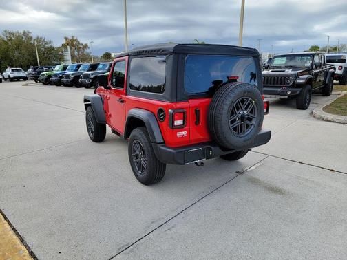 Firecracker Red Clearcoat 2026 Jeep Wrangler Sport