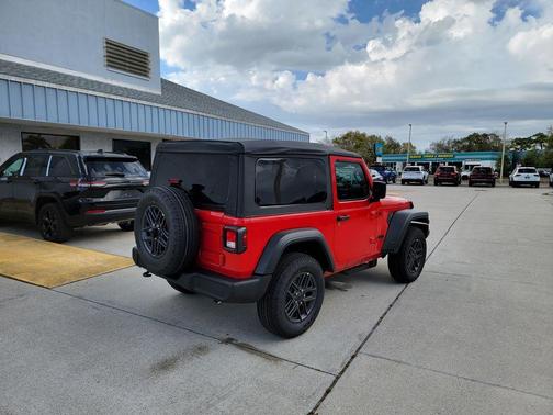 Firecracker Red Clearcoat 2026 Jeep Wrangler Sport