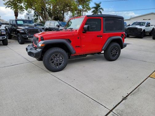 Firecracker Red Clearcoat 2026 Jeep Wrangler Sport