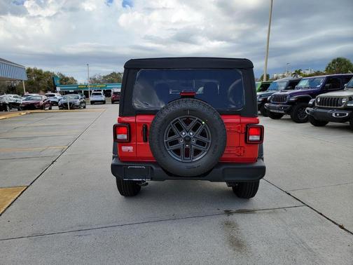 Firecracker Red Clearcoat 2026 Jeep Wrangler Sport