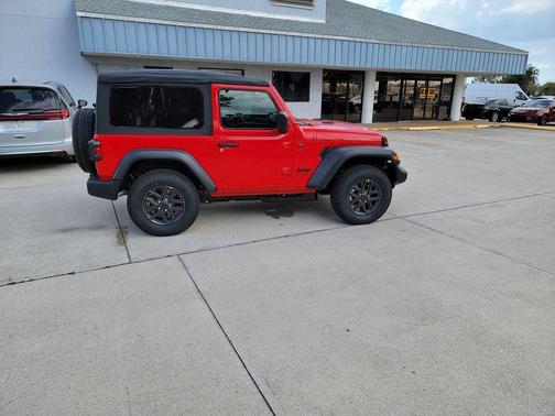 Firecracker Red Clearcoat 2026 Jeep Wrangler Sport